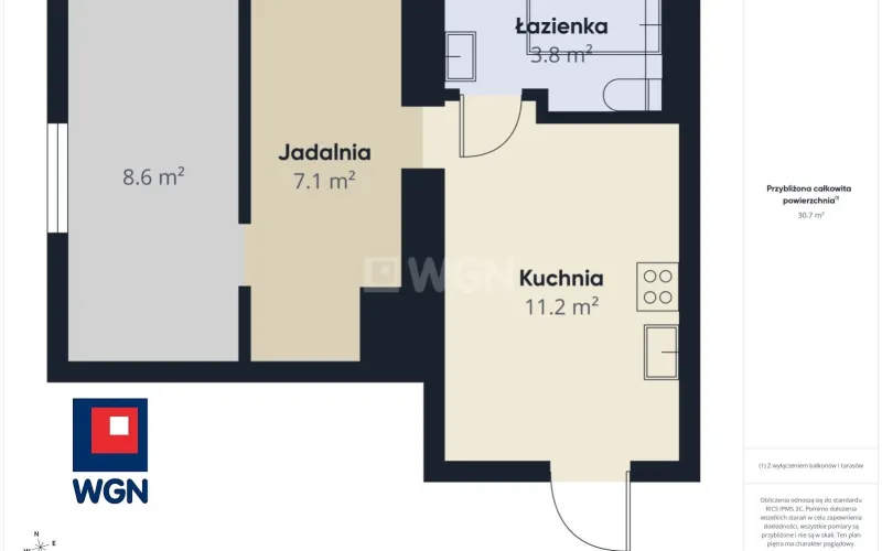 Mieszkanie na  sprzedaż Bocheniec - Przytulne mieszkanie z ogródkiem i pomieszczeniami gospodarczymi - Borzymin.