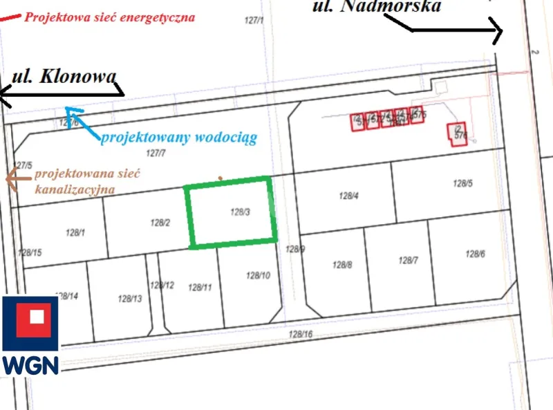 Grunt budowlany jednorodzinny na  sprzedaż Jezierzany - Na sprzedaż działka budowlana,  Jezierzany